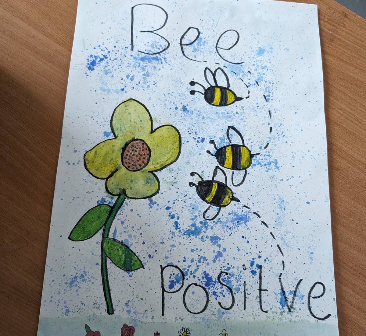 And our winner!! Bee Positive people!
