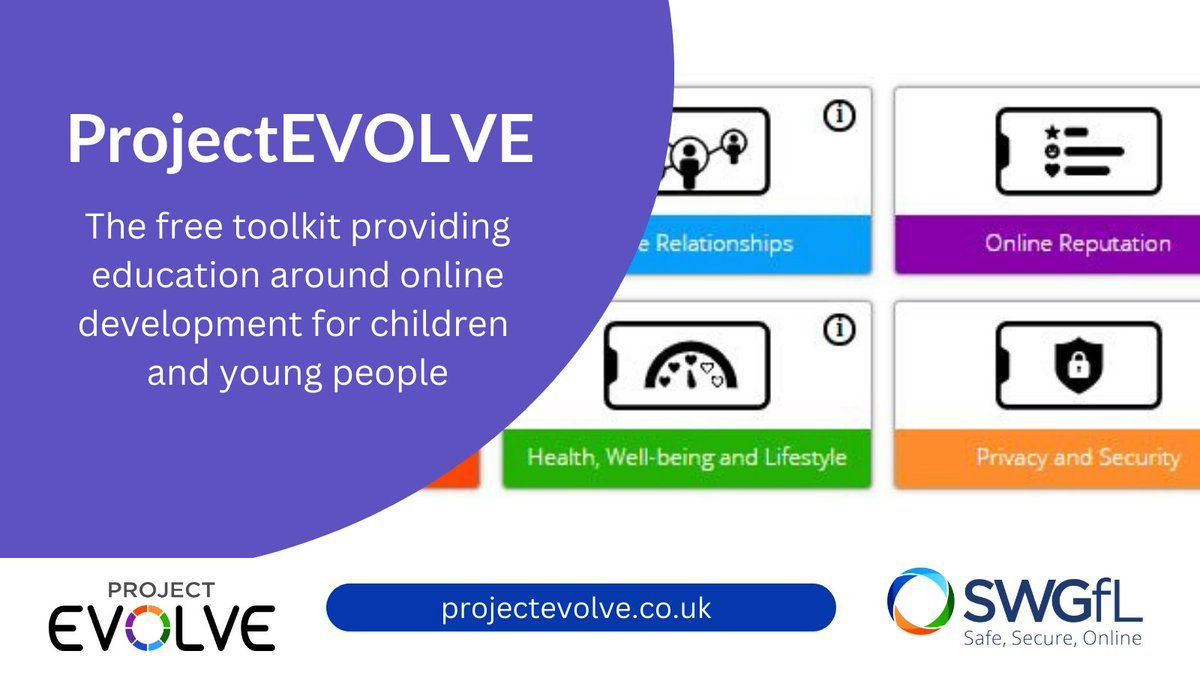 To support students with their online development during the school year, #teachers can access #ProjectEVOLVE for free. 

With a range of features, ProjectEVOLVE allows students to understand a variety of online scenarios 👇

projectevolve.co.uk