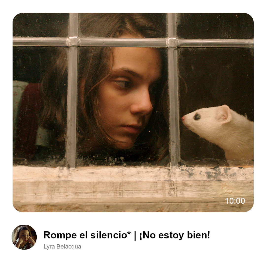 HBOLAT's tweet photo. Menos mal que hoy hay maratón de #HisDarkMaterials para recordar este momento. 🗣️ ¡Hoy en #HBOSignature ! https://t.co/TwzdkLmdOw
