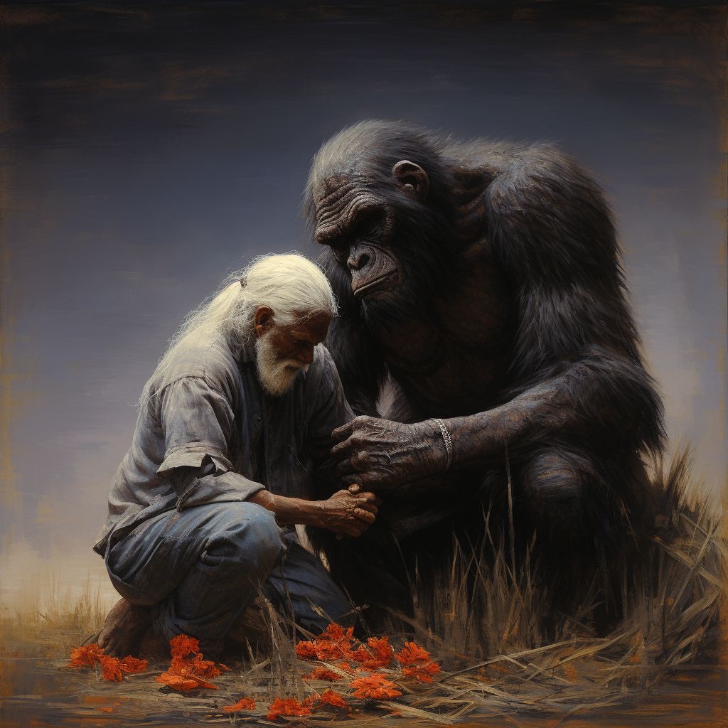 The Gates of Hell by EL MONO MAS GRANDE
bluwr.com/p/2190744
Many days and many nights did the biggest ape spend on this strange planet. The planet of moral people who talk often of hell. They had a dress for man, one f...