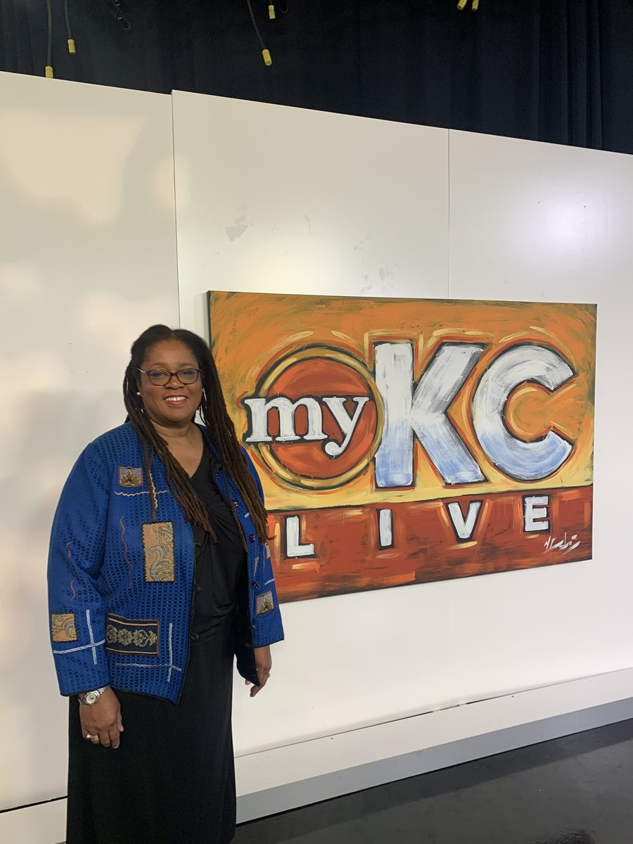 Guess who’s ready to make her <a href="/KCTV5/">KCTV5 News</a> debut??? #DiversityTelehealth #ComeOnNow ❤️