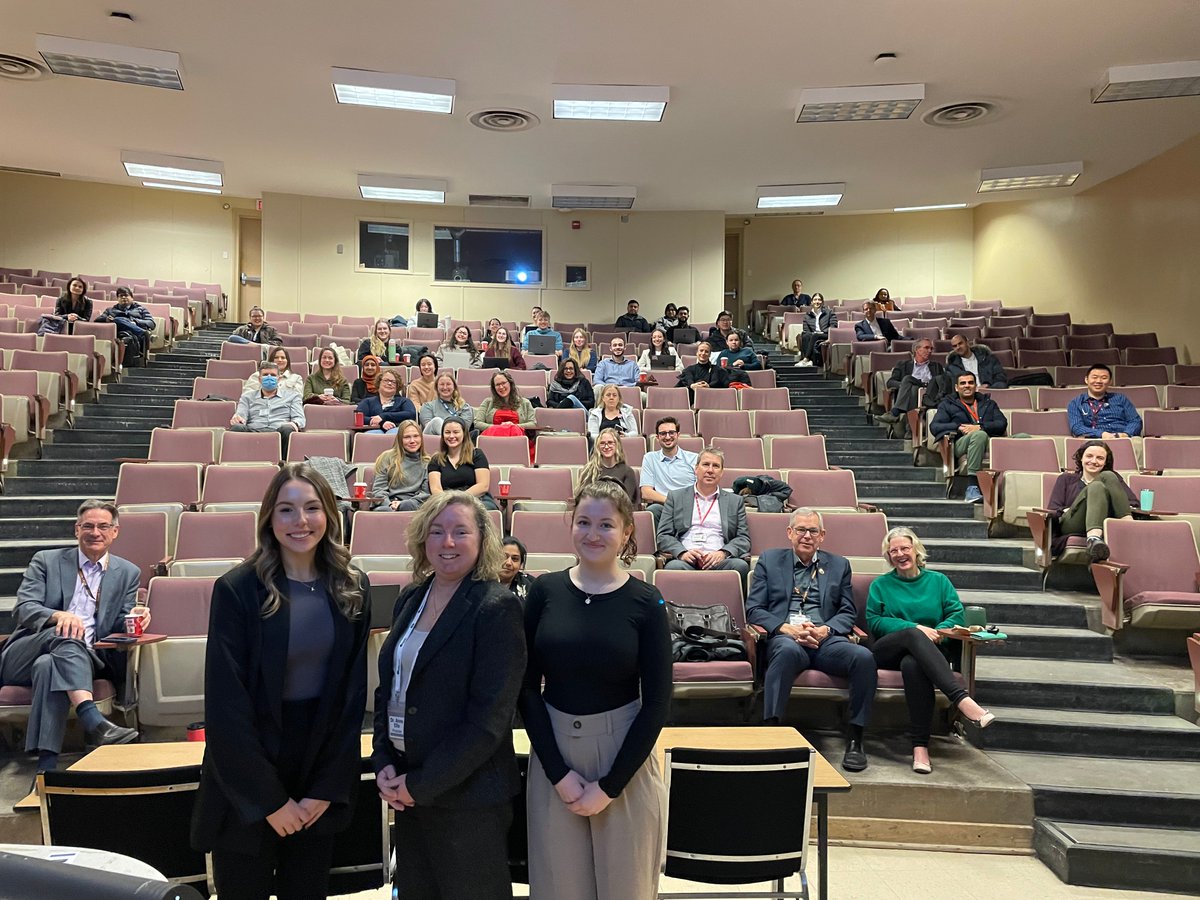 🎉Thanks to all the faculty, residents and students who joined us for the TMED Student Showcase at Medical Grand Rounds! A big shoutout to Abbie and Jana for sharing their exceptional research during the presentation!