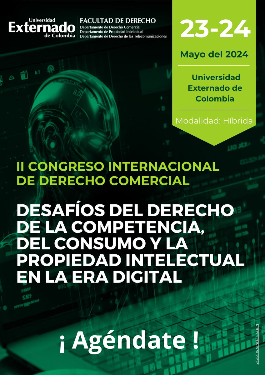 Ya se viene nuestro II Congreso Internacional de Derecho Comercial en que exploraremos nuevamente los desafíos del derecho en la era digital 💻  

Agéndate!!!