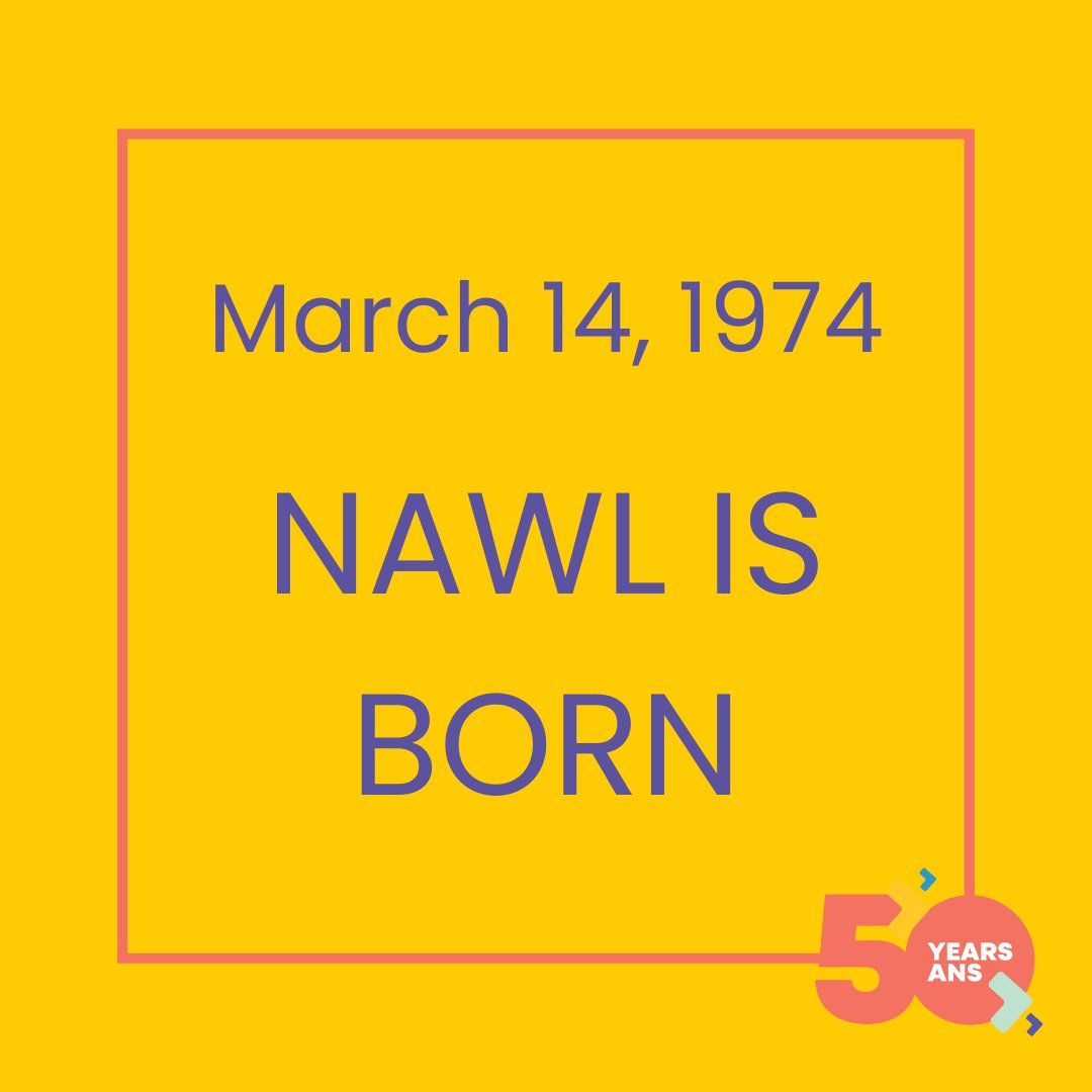 On March 14, 1974, a group of visionary women led by Shirley Greenberg, Lynn Kaye and Peggy Mason, pledged to create a national network focused on women and the law. Their goal? To rectify the inferior legal status of women enshrined in the patriarchal legal system. #NAWL50ANFD