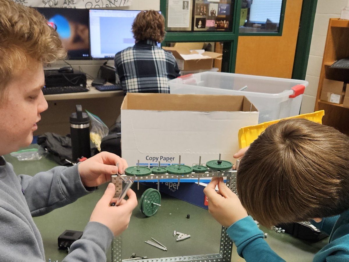 Differentiated instruction at its best with STEM education.
Drone building, soldering DC motor to solar car, robotics, and CAD design ALL in one class.<a href="/CVHS_CTAE/">CVHS Career Tech</a>