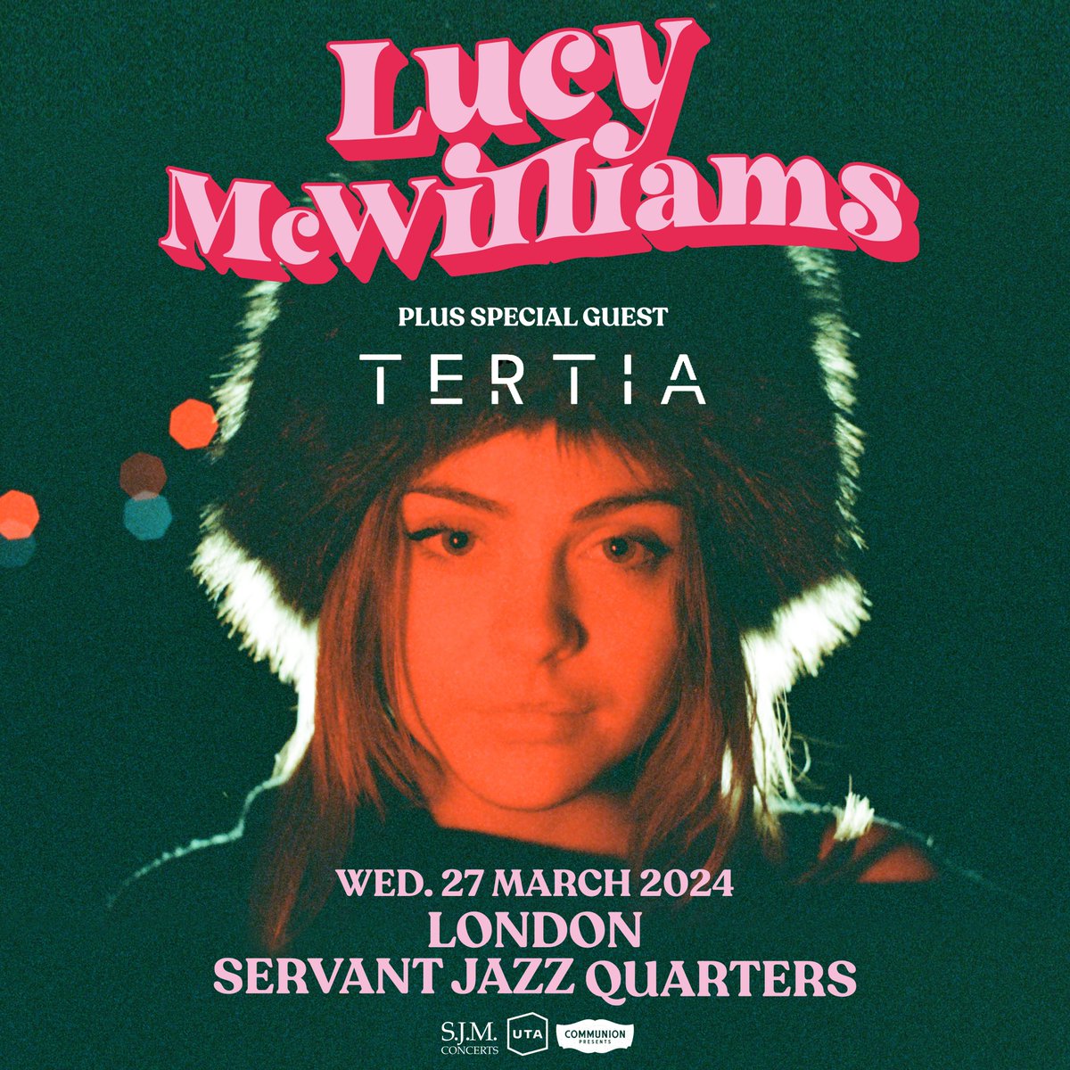 gigsandtours (@gigsandtours) on Twitter photo Support added! #Tertia will be joining <a href="/LucymcwilliamsM/">Lucy Mcwilliams</a> as special guest in London on Wednesday 27th March ✨
Get tickets here tix.to/LucyMcWilliams Support added! #Tertia will be joining <a href="/LucymcwilliamsM/">Lucy Mcwilliams</a> as special guest in London on Wednesday 27th March ✨
Get tickets here tix.to/LucyMcWilliams