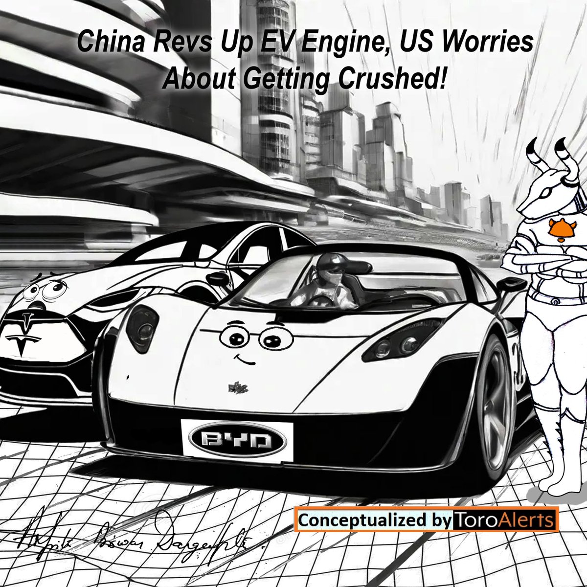 Granholm's Warning: China Ready to Electrify U.S. Auto Market! Brace for Impact on Your Investments!⚡
#evwars #usvchinaev #electricvehiclemarket #cleanenergyinvestment #futureoftransportation #financialmarketsalert #toroalertsai