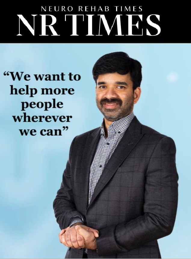 'We want to help more people wherever we can' Our Dr Muthusamy Natarajan is this month's @editorNRTimes cover star! The magazine features Church, our new brain injury ward, which we hope will help to improve standards and access to care. Read the March issue now! #WeAreSTAH