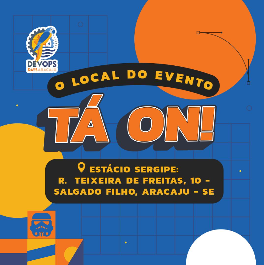 Anunciamos empolgados que o DevOpsDays Aracaju será realizado na renomada Faculdade Estácio! 📍

Um local que respira inovação e inspira a busca pelo conhecimento. Prontos para o DevOpsDays Aracaju?💡