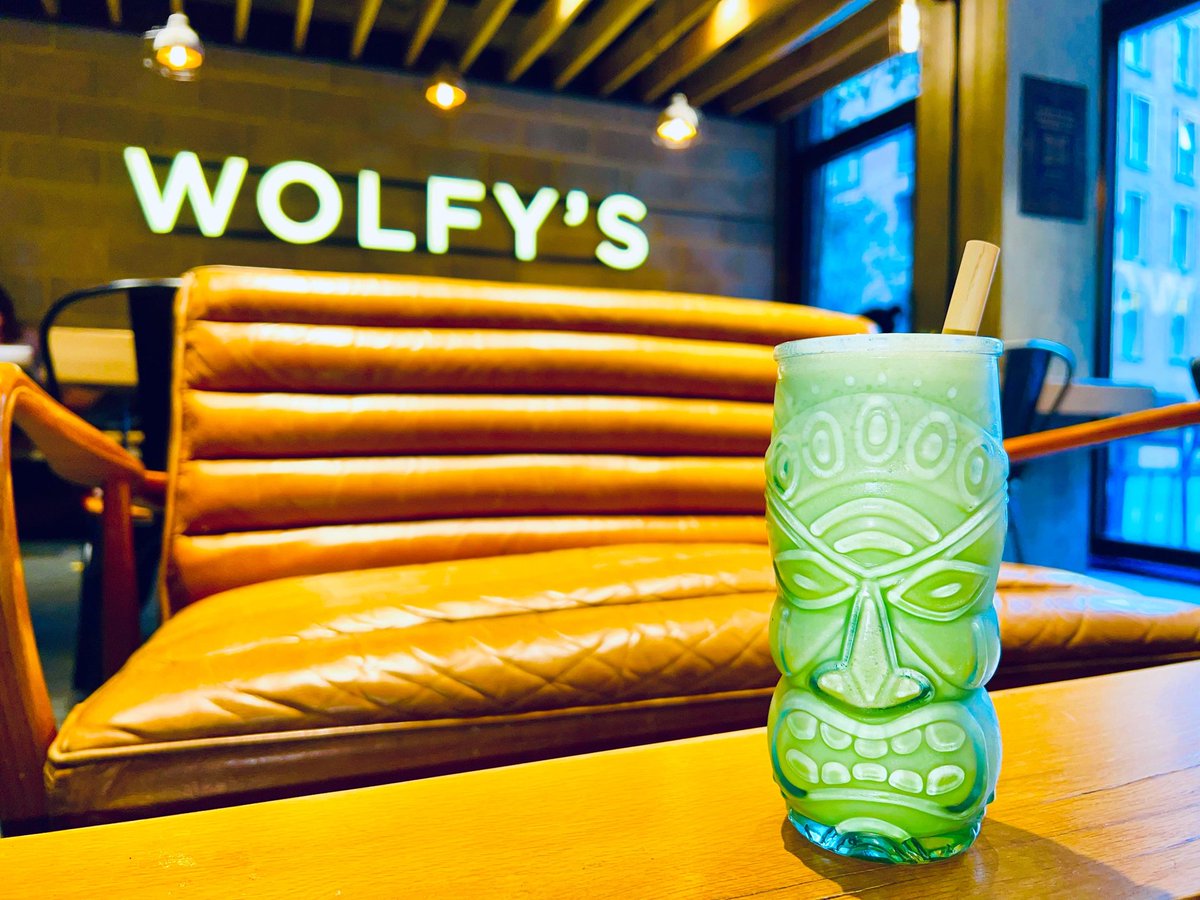 WolfysBar's tweet photo. Satisfy your cravings with our bestselling Matcha Milkshake at Wolfy's Bar! πΊπΉπ #MatchaMilkshake #RefreshingTreat #WolfysBar #IndulgeInFlavor https://t.co/psWA65EApe https://t.co/8UEKPGG2I4