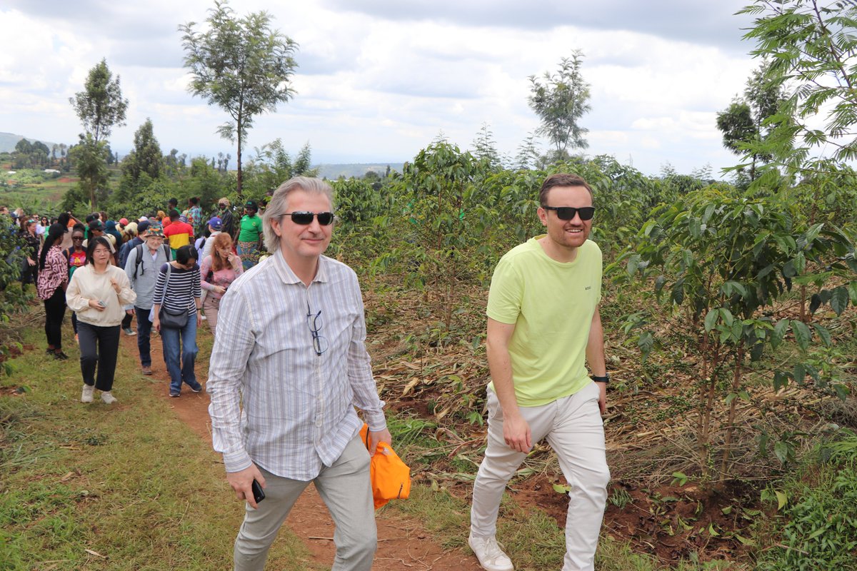 We are delighted to host today a delegation composed of <a href="/theGCF/">Green Climate Fund</a> Board members who conducted a one-day field visit to our intervention sites.

The visit was a great opportunity to showcase and witness the impact of climate action at the community level.

#GreenRwanda🇷🇼🌿