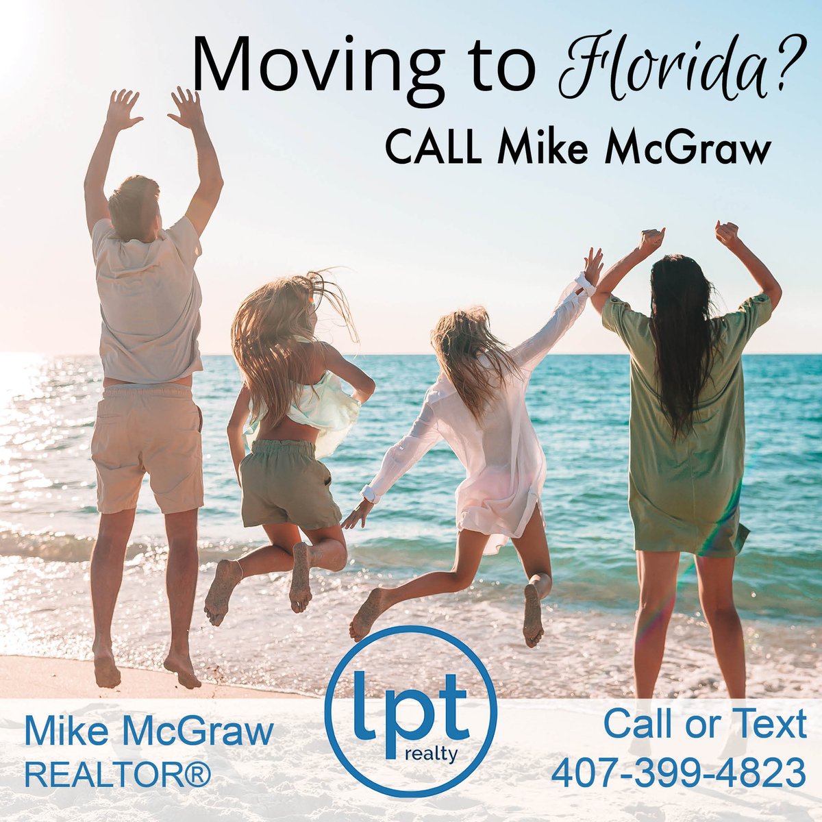 Are you moving to Florida?
Call or text me at 407-399-4823. I'm ready to get to work for you!

#LPTRealty #LPTRealtyProud #Orlandorealestate #Apopkarealestate #RealEstate #Realtor