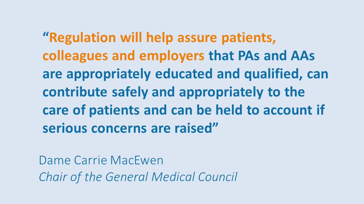 Today, our Chair, Dame Carrie MacEwen, has written to all UK doctors, following the passing of new legislation that will see us become a multi-professional regulator.

Carrie sets out our next steps to consult on the rules, standards and guidance needed to implement this