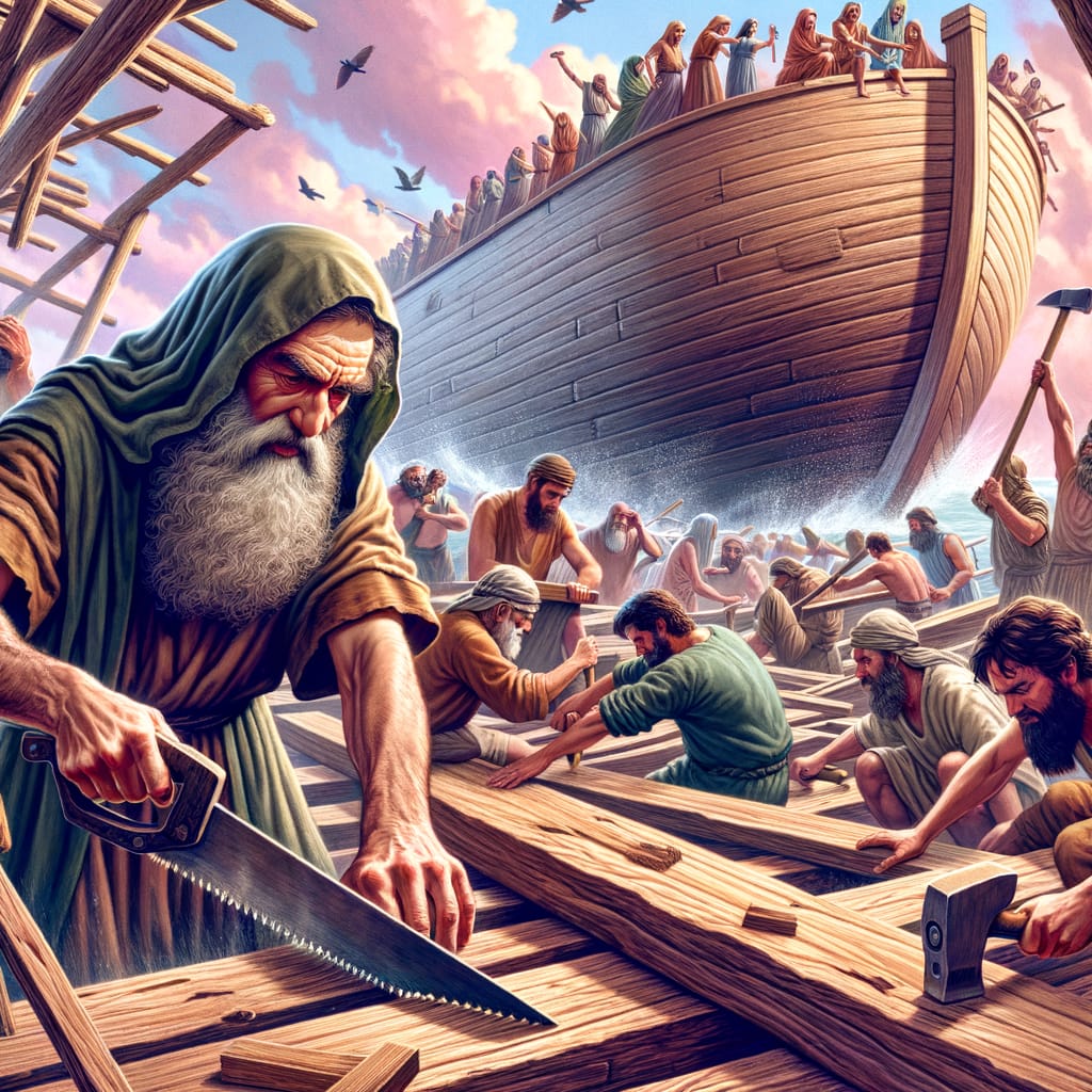 Remember, patience is a virtue both in gaming and in life. Just as Noah patiently built the ark, take your time to strategize and overcome obstacles. #GamingTip #Patience
#gaming #lifelessons #strategize #overcomeobstacles #arkbuilding #gamerlife