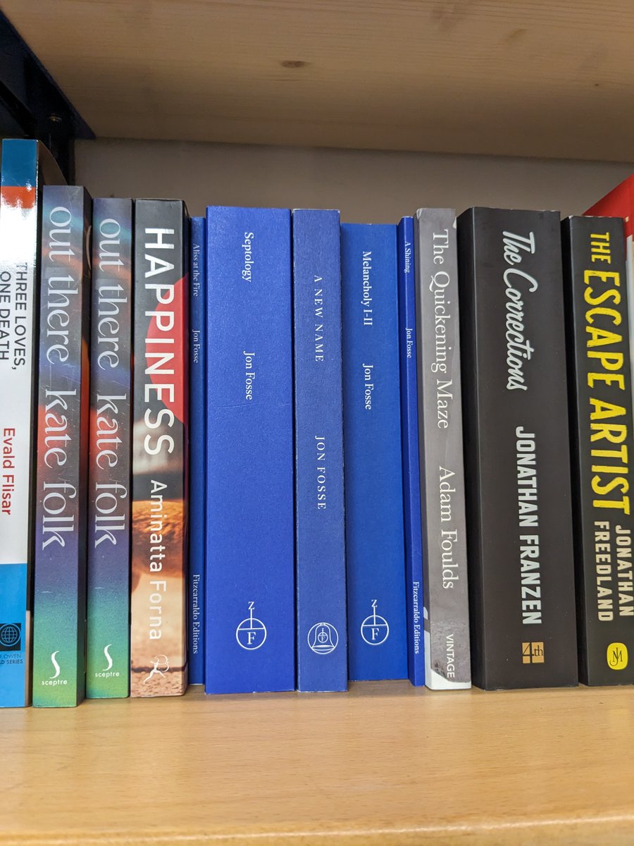 Happy #WorldBookDay! Did you know there are over 1000 independent book shops in the UK? In other words, lots of places to pick up a book by Jon Fosse, the 2023 winner of the Nobel Prize in Literature! @fitzcarraldoeds @norwegianbooks