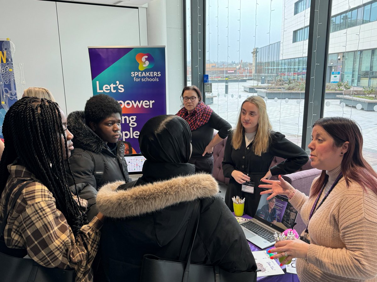 Great to host our Careers & Employability Event today with lots of employers chatting to students inc. @northernassist @VirginMoney @GMInstituteTech @BritishArmy and many more. Brilliant talk on women in STEM by Head of Rolling Stock @MCRMetrolink too! 👩‍💻#ICanBe