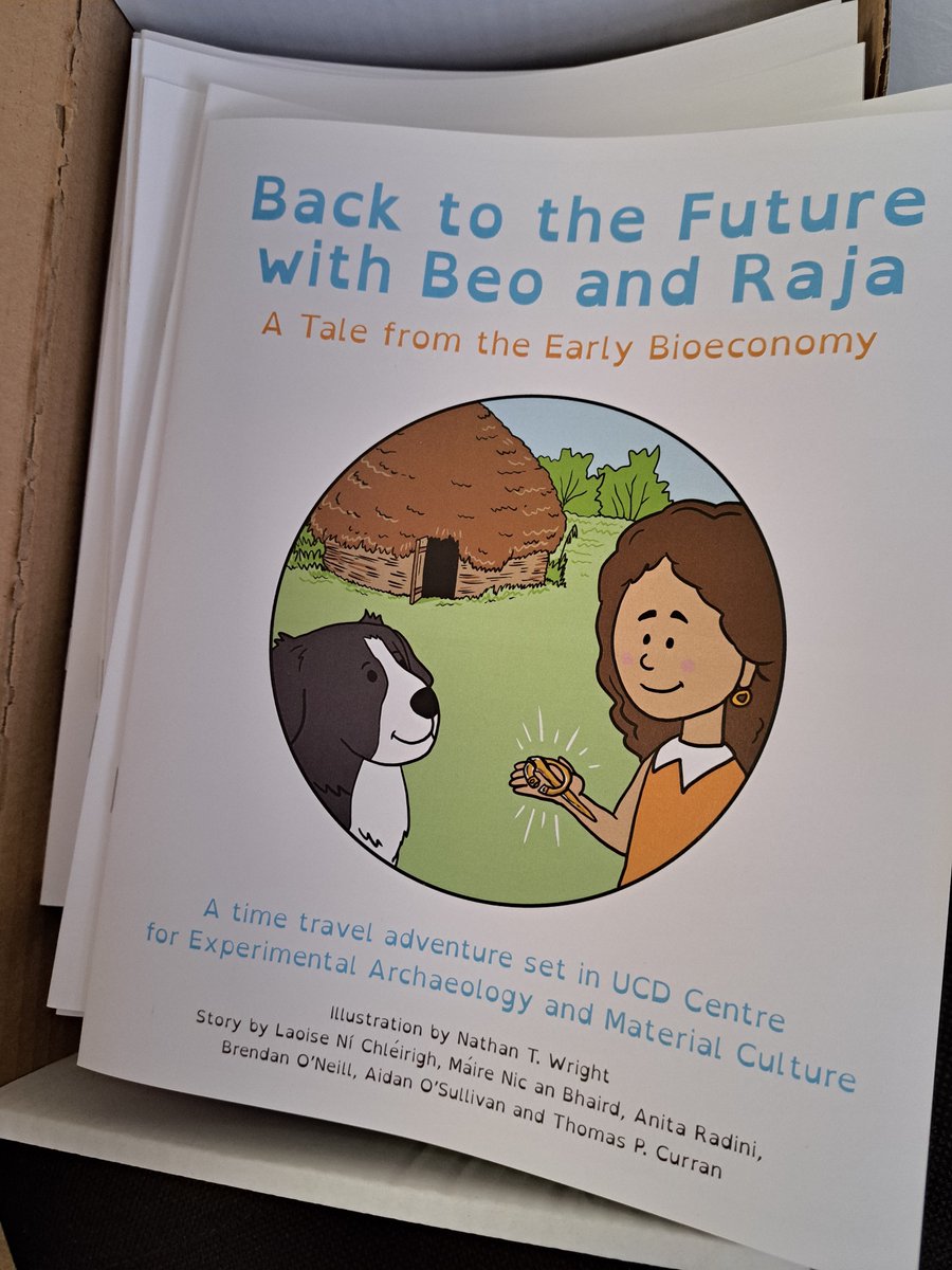 'Back to the Future with Beo and Raja: A tale from the Early Bioeconomy” launched at CEAMC today by Peter Burke, TD, Minister of State. @BioBeo_EU @EArchaeol @ucddublin @MU_Research @MaynoothUni @ucdarchaeology @UCDBioFoodEng @froebelMU #Forestry #OutdoorLearning #CLaSS