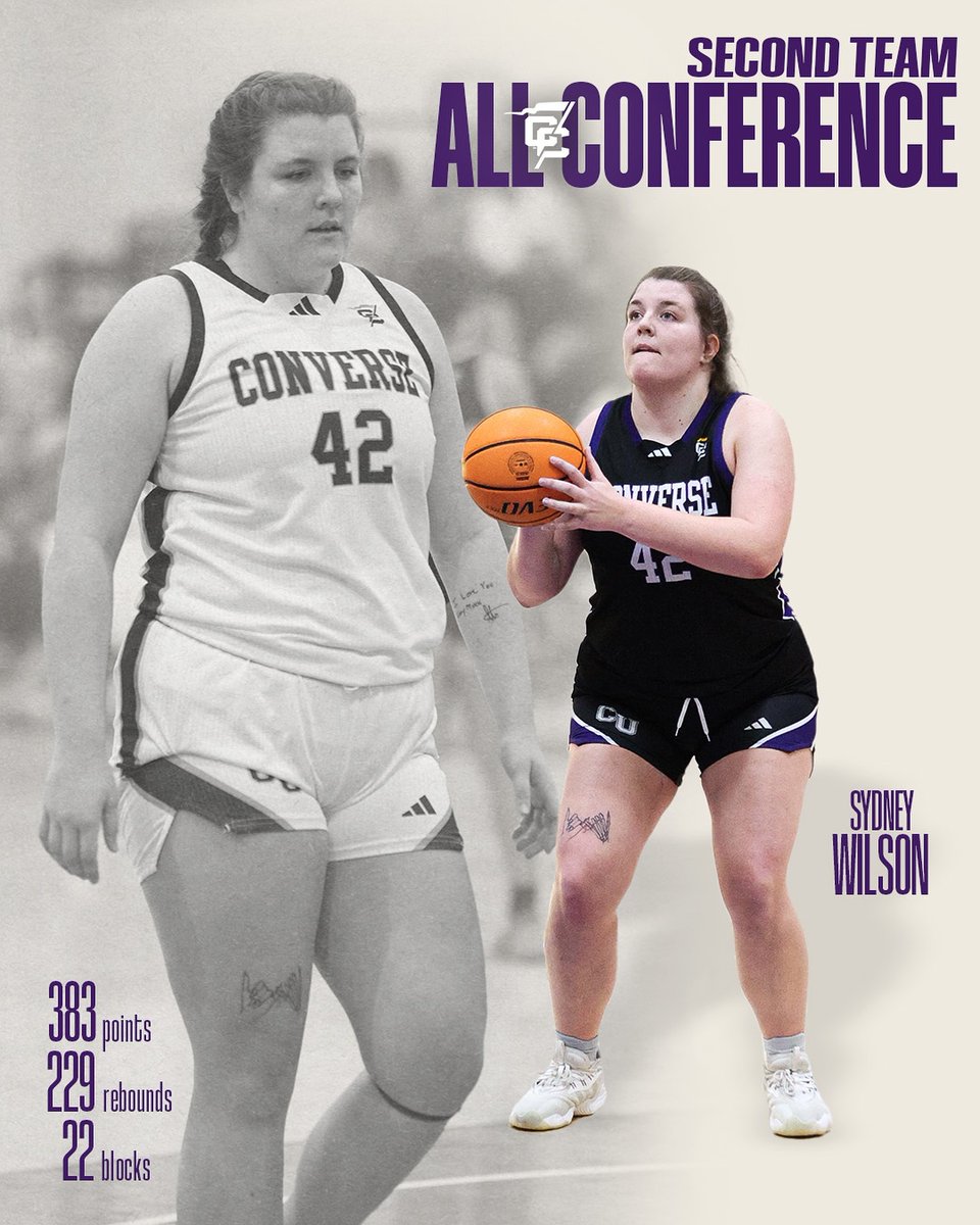 Congratulations to Sydney Wilson of @converse_wbb for earning All-Conference honors! #GoValkyries 📰 shorturl.at/kvHU8