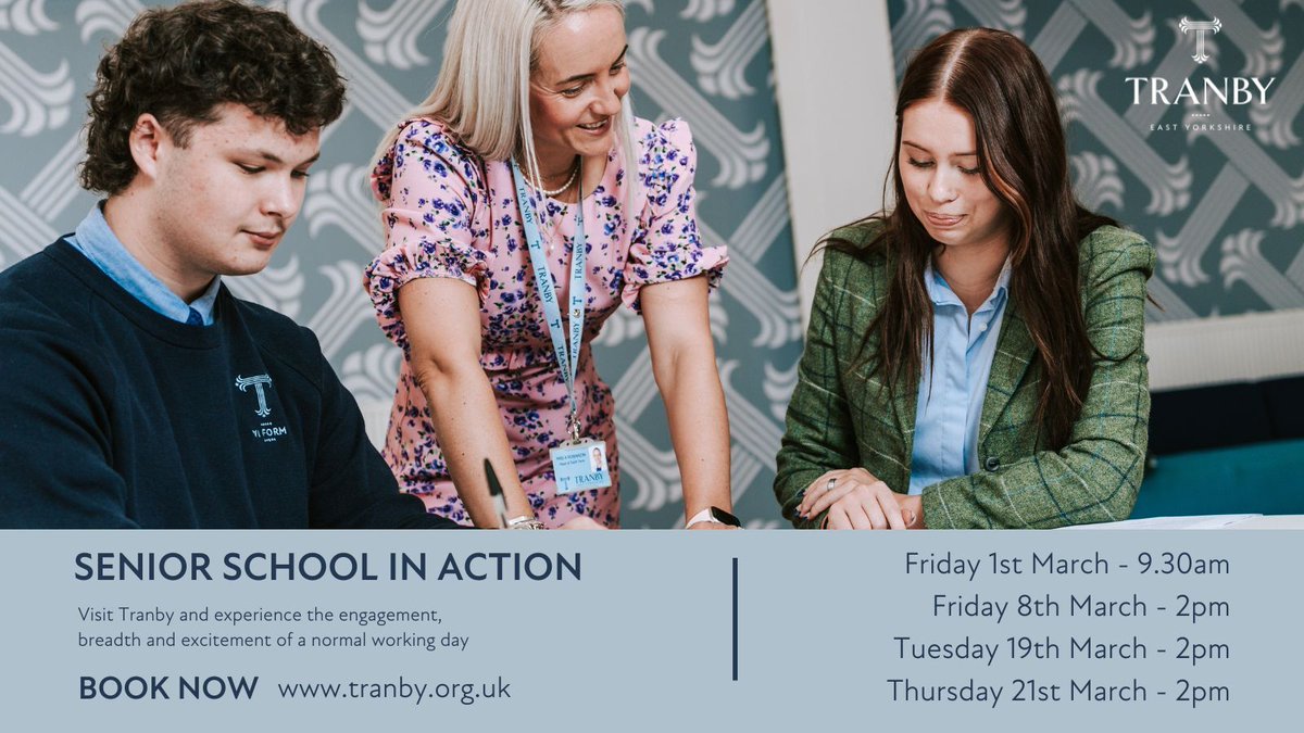📚🌟 Want to achieve top grades at GCSE &amp; A Level? Discover academic success at our School in Action days! 

Two dates left this term.
MORE INFO &amp; BOOK HERE: buff.ly/3IoEWid 

#nurturingpotential #inspiringsubjectpassion #celebratingtalent