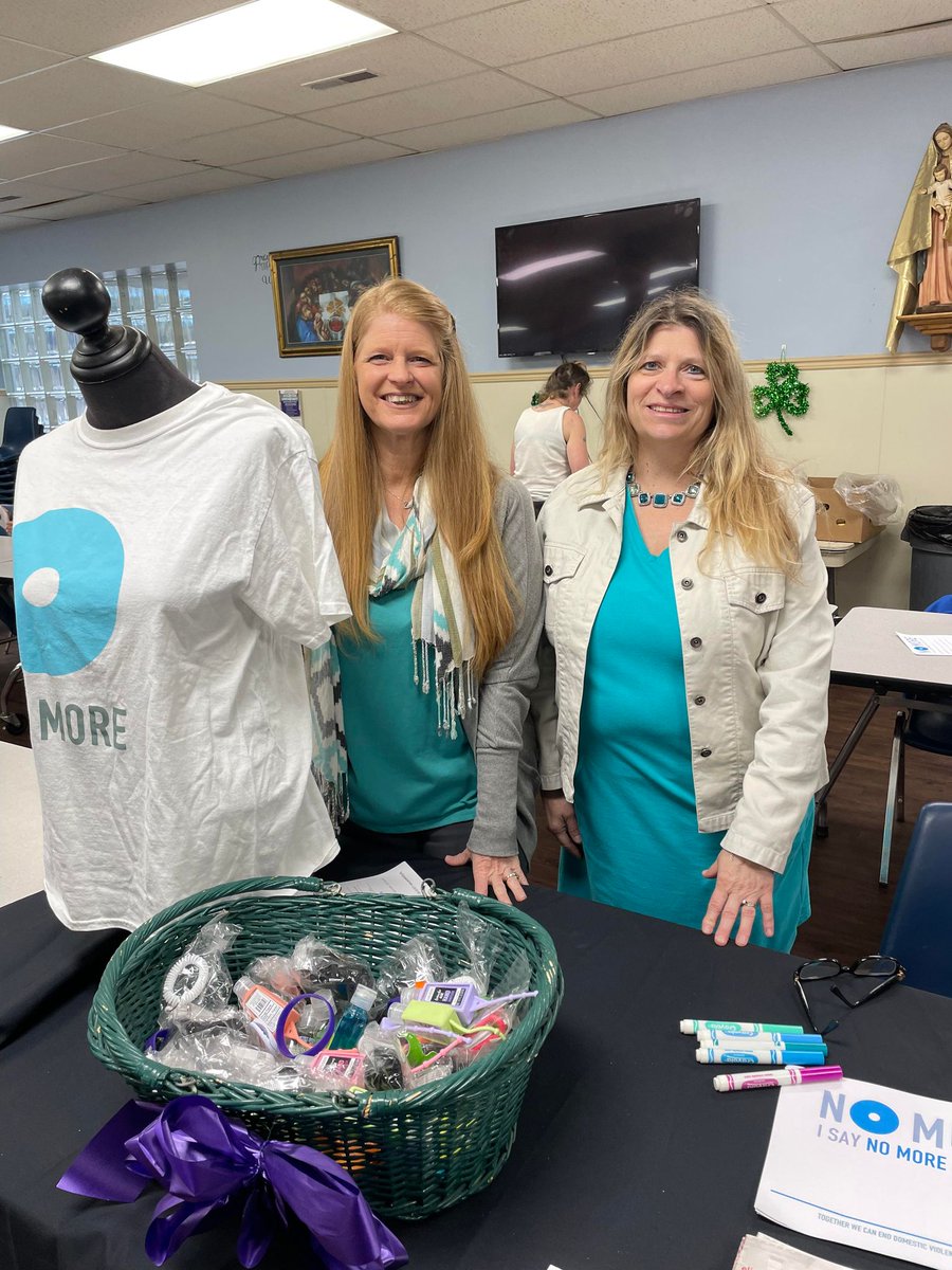 In honor of #NoMoreWeek2024, our advocates set up an awareness table at Catholic Charities.

ywcawheeling.org