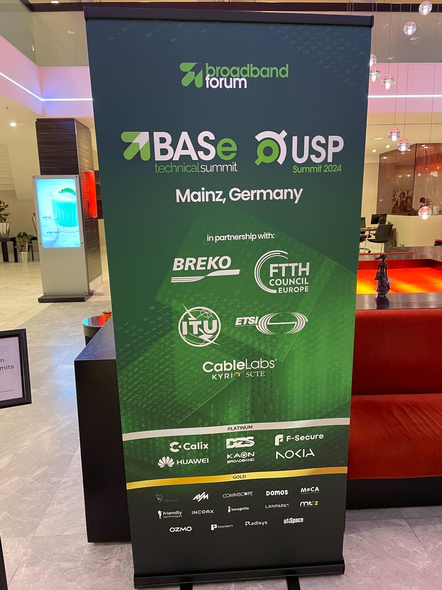 Kevin Noll, CableLabs Principal Architect, has made it to Broadband Forum’s BASe Technical Summit 2024 in Mainz, Germany! Join ‌Kevin today as he discusses the evolution of cable networks in a FTTH world. cablela.bs/3IsNogA