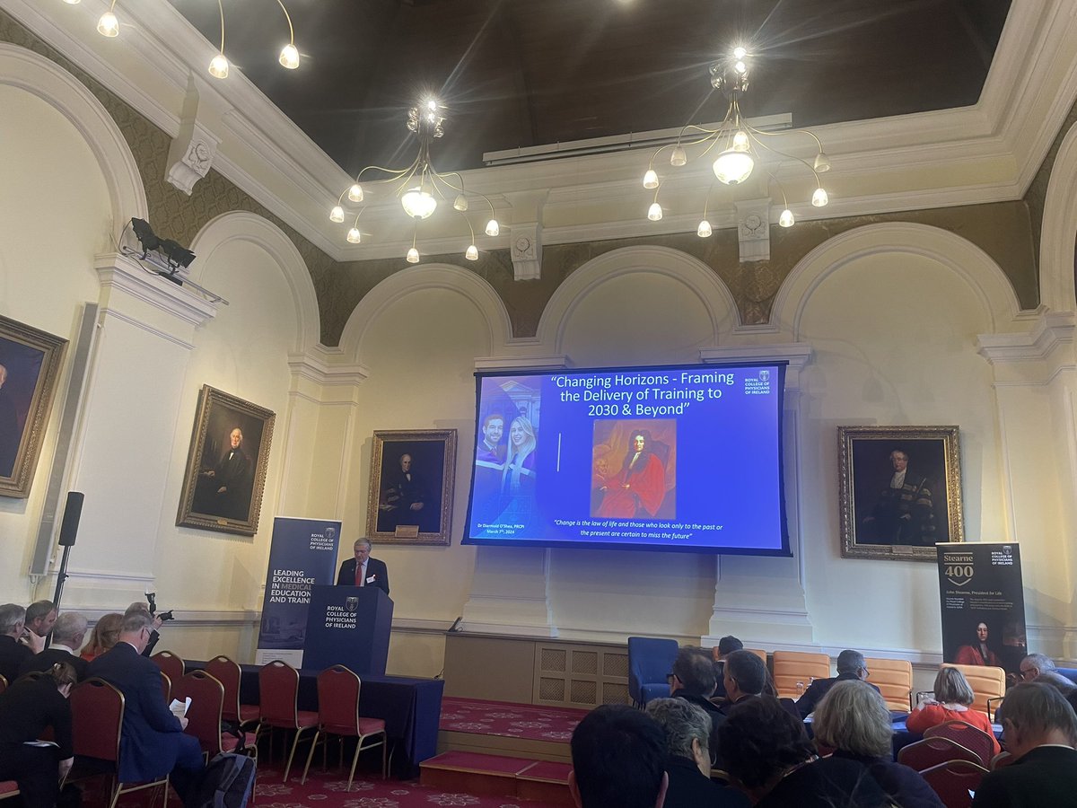 MuriosaP's tweet image. Kicking off an afternoon of discussion on the future of medical training #rcpi