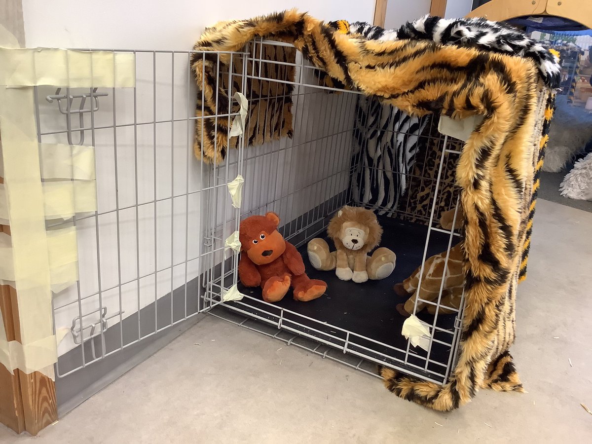 meadowsnursery's tweet photo. For their ‘Dear Zoo’ day, the Early years have thrown the hoops at the elephant’s trunk, made animal masks and guessed which animals they could feel through the holes in the straw and acted out the story with the animals in the cage
#WorldBookDay https://t.co/MXXtWQCmfQ