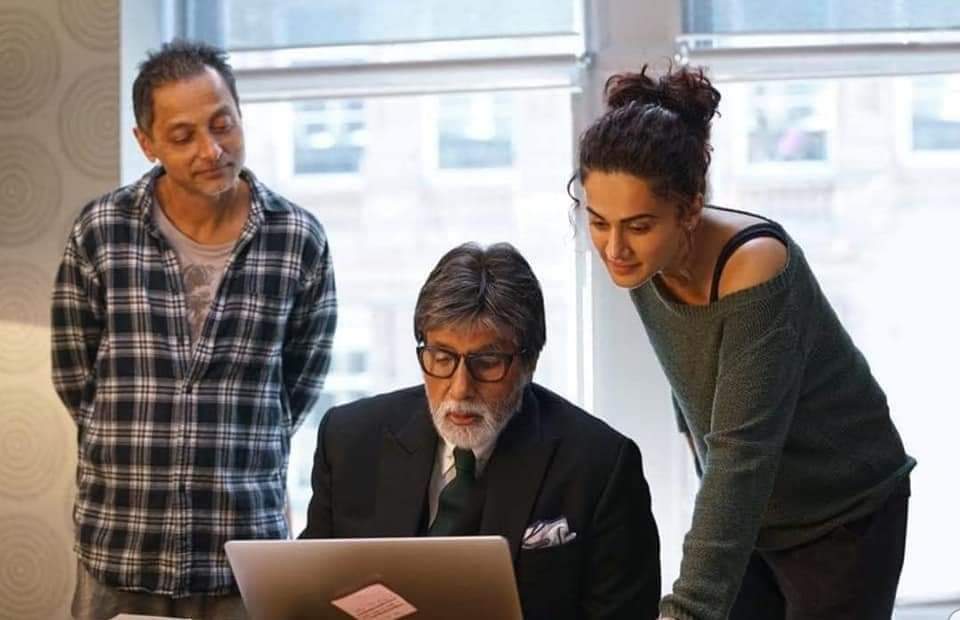 DrAnilLoveAB's tweet photo. Congratulations on completion of🎉#5YearsOfBadla (8 March 2019) 
My Dear Guruji @SrBachchan Sirji & @taapsee ji #AmritaSingh ji 
#TonyLuke ji #PrakashRaj ji & Team 
Directed by @sujoy_g ji 
Produced by @gaurikhan ji and 
#SunirKhetarpal ji & #AkshaiPuri ji 
Music by @ClintonCerejo ji