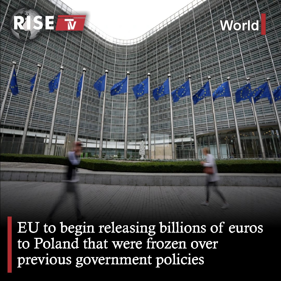 The European Union announces it will release billions of euros to Poland, ending a standoff over democratic principles. The move signals a shift in relations and paves the way for significant EU aid to the country. #EuropeanUnion #Poland #Democracy 🇪🇺🇵🇱💰