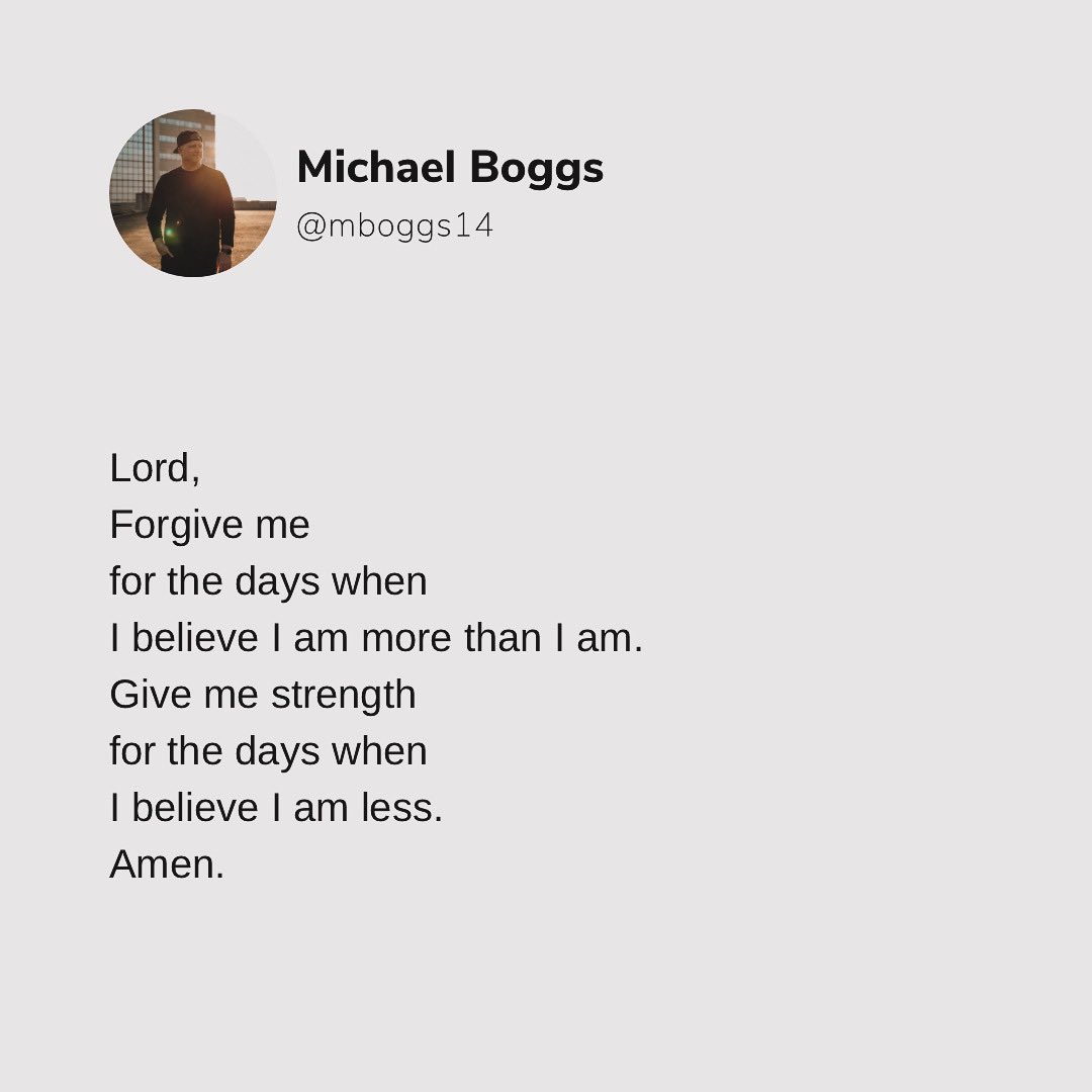 This illustrates 2 sides of the same ditch… not seeing ourselves as Jesus does.