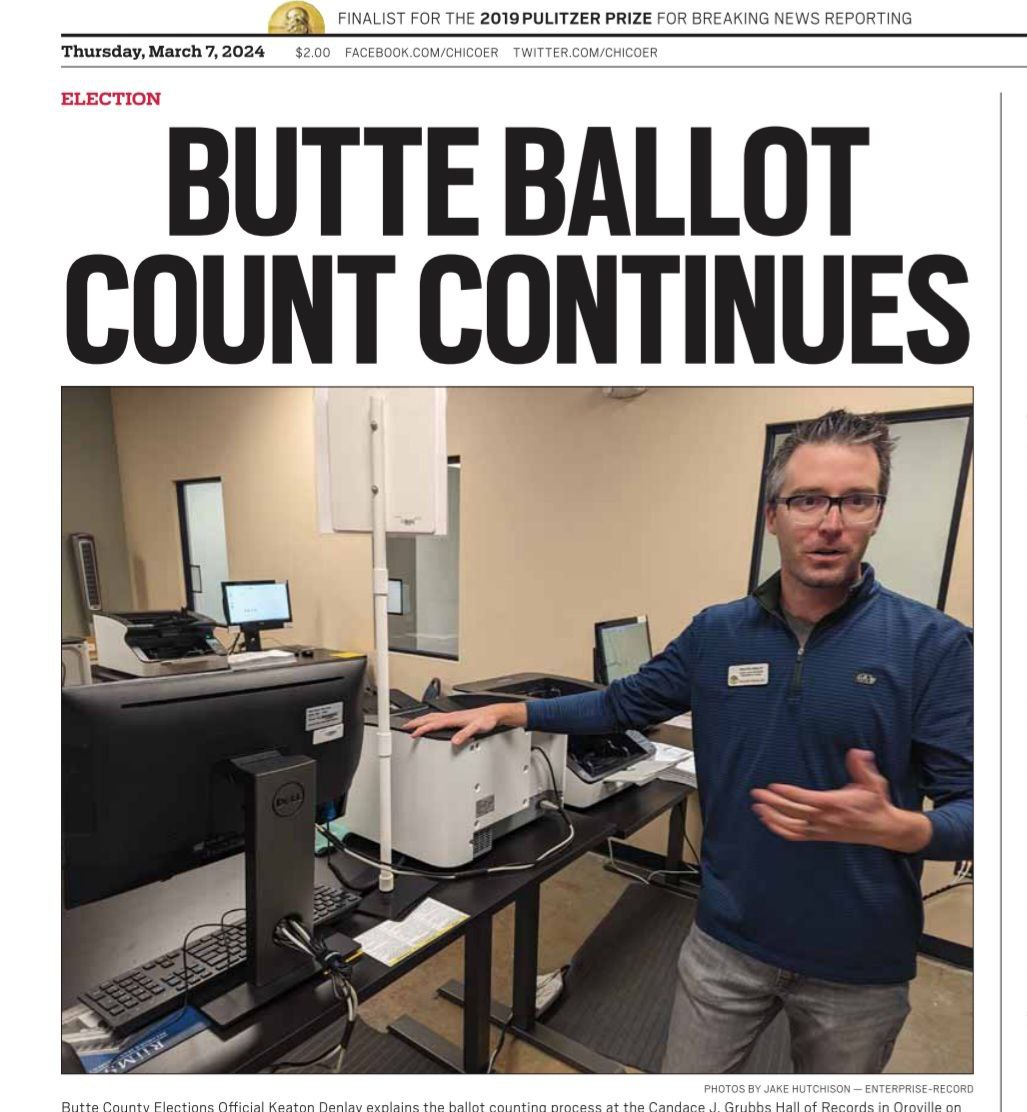 julie4butte5's tweet image. How long does it take to count ballots Butte County? And this was just the primary! With a low 30% turnout! Get your sh*t together before November! Dump those machines. @ChicoER @ActionNewsNow
@ChicoNR
#handcount #HANDCOUNT @AssembleXCA @assemblexstates 👇😡