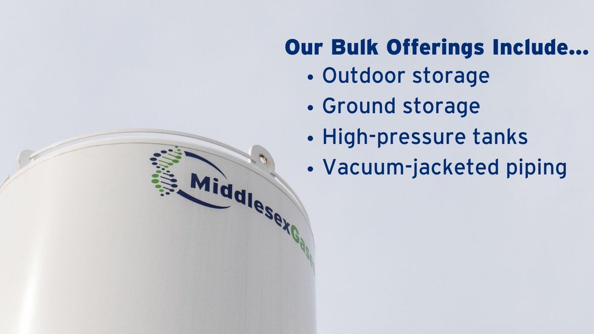 Our #Bulk gas solutions are perfect for companies that use at least 65,000 cubic feet of gas per month. Give us a call to discuss this gas solution: (617) 387-5050.