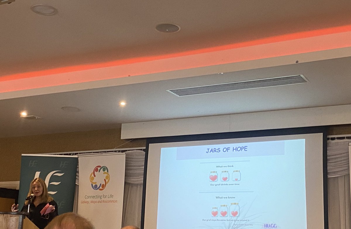 An inspirational presentation from Fiona Tuomey, founder of HUGG, a national suicide bereavement charity at the Connecting for Life event today #ConnectingforLife #wellbeing1