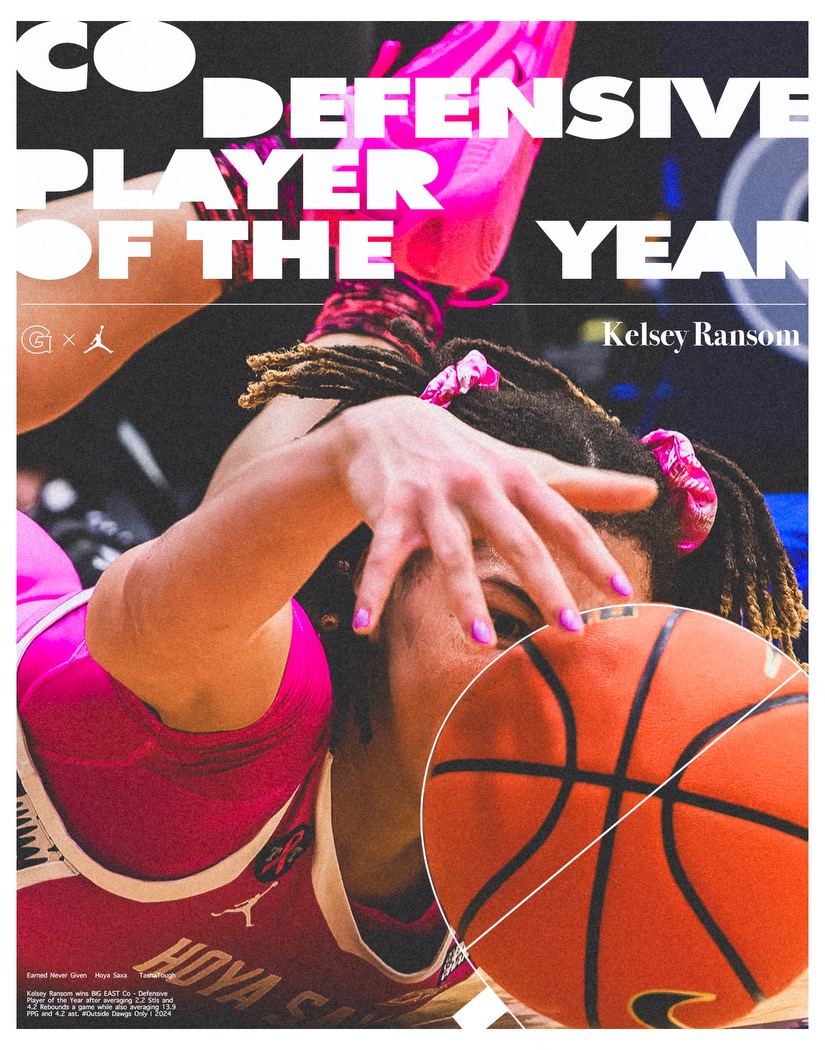 Georgetown WBB (@georgetownwbb) on Twitter photo Congrats to Kelsey Ransom for being named the <a href="/BIGEASTWBB/">BIG EAST WBB</a> Co-Defensive Player of the Year and First Team All-BIG EAST!
#HoyaSaxa #EarnedNeverGiven #TashaTough #ActWithENGIE Congrats to Kelsey Ransom for being named the <a href="/BIGEASTWBB/">BIG EAST WBB</a> Co-Defensive Player of the Year and First Team All-BIG EAST!
#HoyaSaxa #EarnedNeverGiven #TashaTough #ActWithENGIE