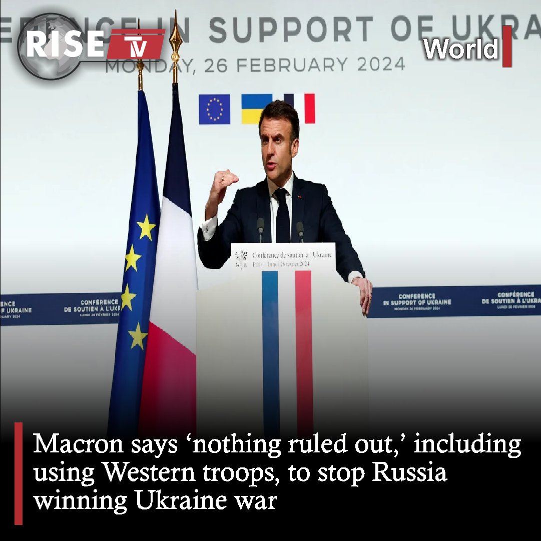 French President Macron's discussion of sending European troops to Ukraine sparks concerns and prompts backlash from the Kremlin. NATO clarifies it has no plans for combat troop deployment in Ukraine. 🇫🇷🇺🇦 #EmmanuelMacron #UkraineConflict #NATOResponse