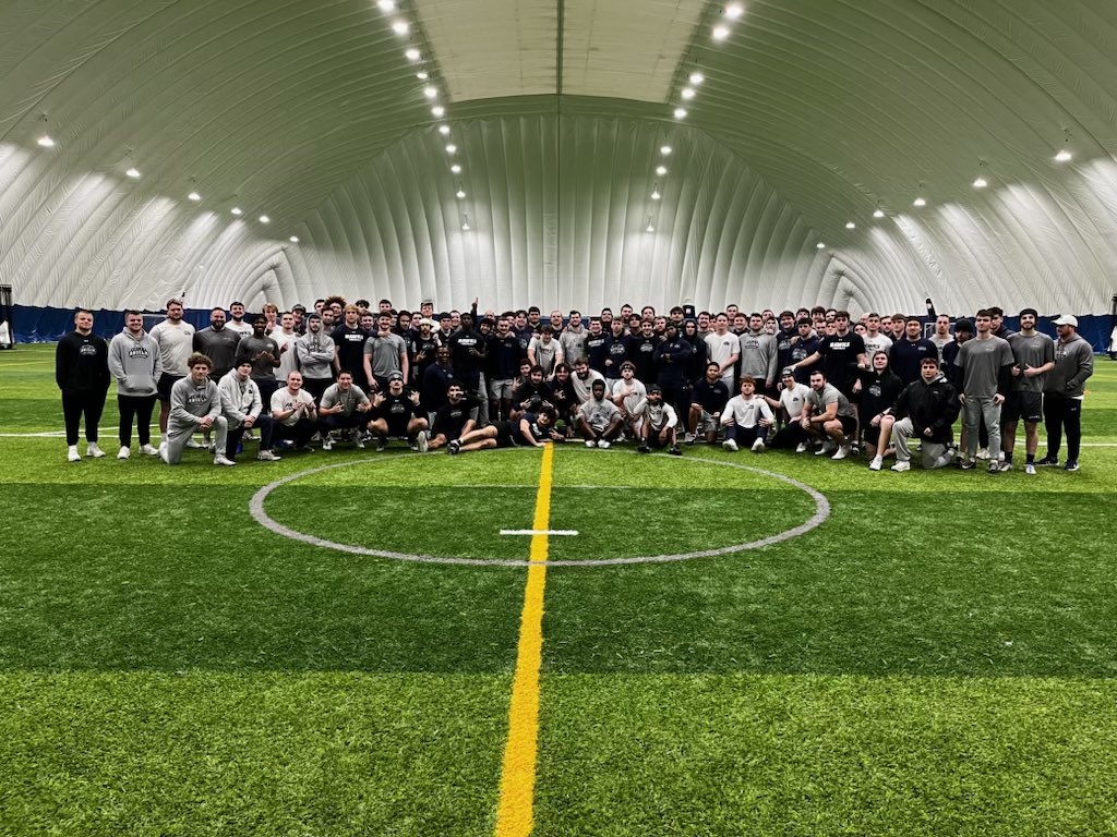 Special thanks to the NH Sportsdome for a great 6 weeks of training for <a href="/STAHawksFB/">Saint Anselm Football 🏈 #BCM</a> 

✅We competed

✅We worked

✅We came together

That’s the #BCM way.