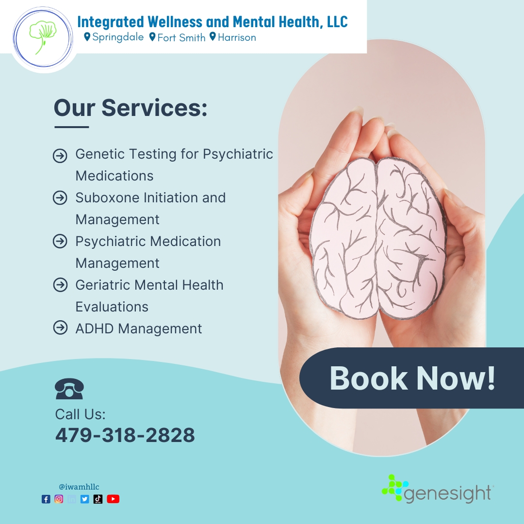 Prioritize your mental health this Spring Season!
Book your appointment today!
Call us at 479-318-2828
#thursday
#prioritizementalhealth
#mentalhealthawareness
#depression
#wellbeing
#anxietyanddepressionawareness
#youarenotalone
#mentalhealthmatters
#mentalhealthsupport