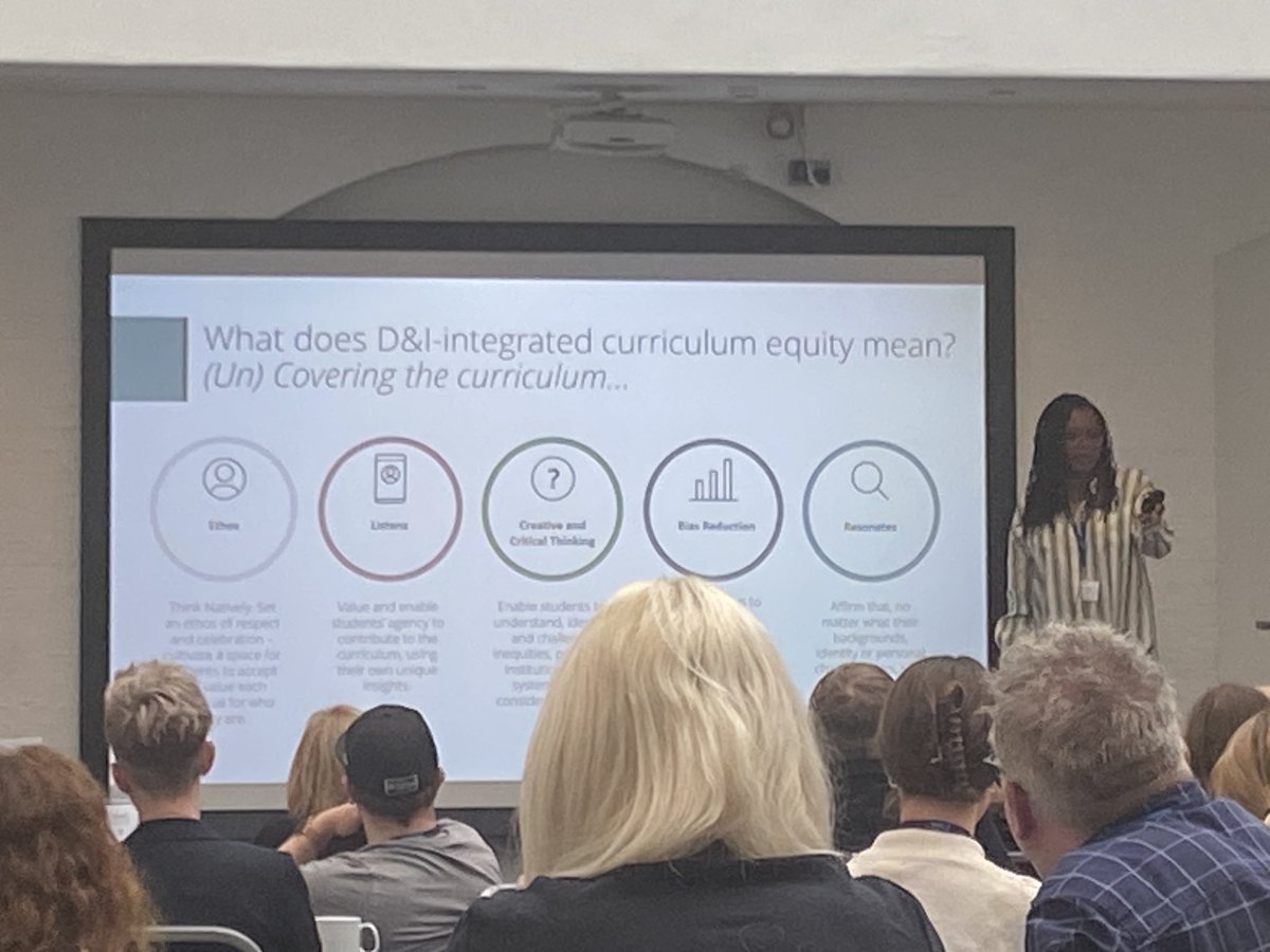 Ade Gachegua, Director of Global Content Standards Strategy @pearson explores ‘Diversity Across The Curriculum’ in a thought-provoking session for delegates @besatweet Curriculum Conference #BESACC24 Checkout BESA Principles for Diversity and Inclusion besa.org.uk/wp-content/upl…