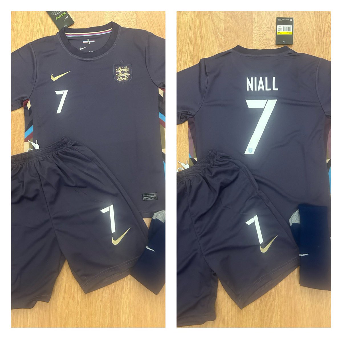 AMKitDesigns's tweet image. England Away Euro 2024