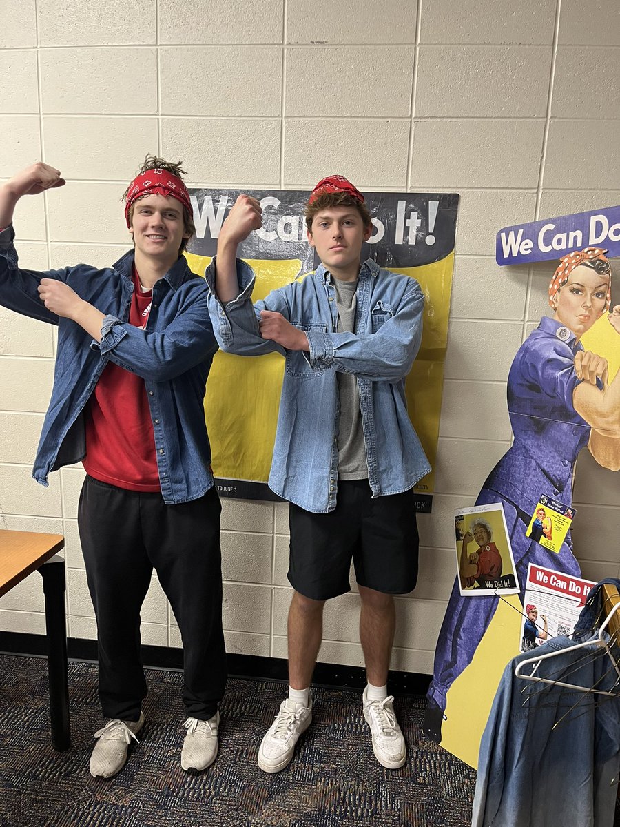 LisaLakerFCHS's tweet photo. @foundingforward @drscottsclassr1 @georgettehack Your WOMEN IN AMERICAN HISTORY summer teacher seminar inspired our school wide 2-day celebration! #GirlPower @FTCSCFCHS @FCHSPrincipal https://t.co/qct3rEJqQR