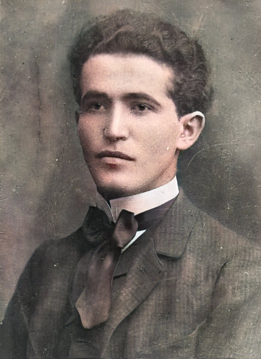 1903: Kishinev. Mobs claiming Jews slaughter Christian children, attack the ghetto. Typical pogrom. 49 dead, 600 women raped. So Zionists propose a temporary refuge for Jews in Uganda. A Jewish teenager, David Ben Gurion, weeps at the proposal & vows to go to the Land of Israel