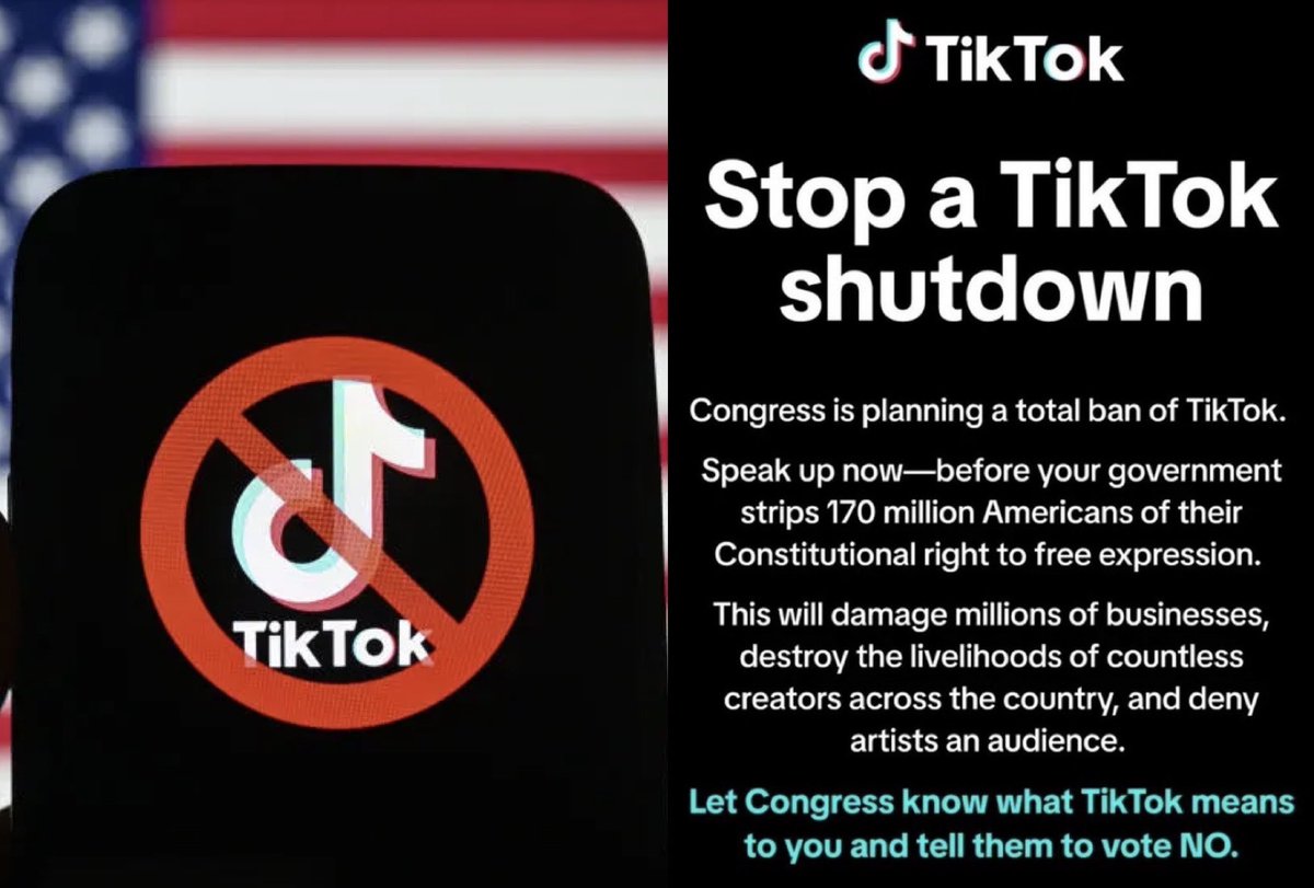 BREAKING: Bill that could ban TikTok in the U.S. gains momentum in Congress.