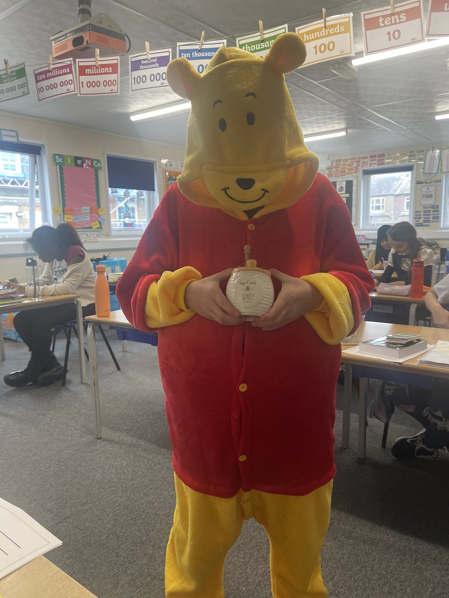 Winnie the Pooh is in 6Pine! #WorldBookDay