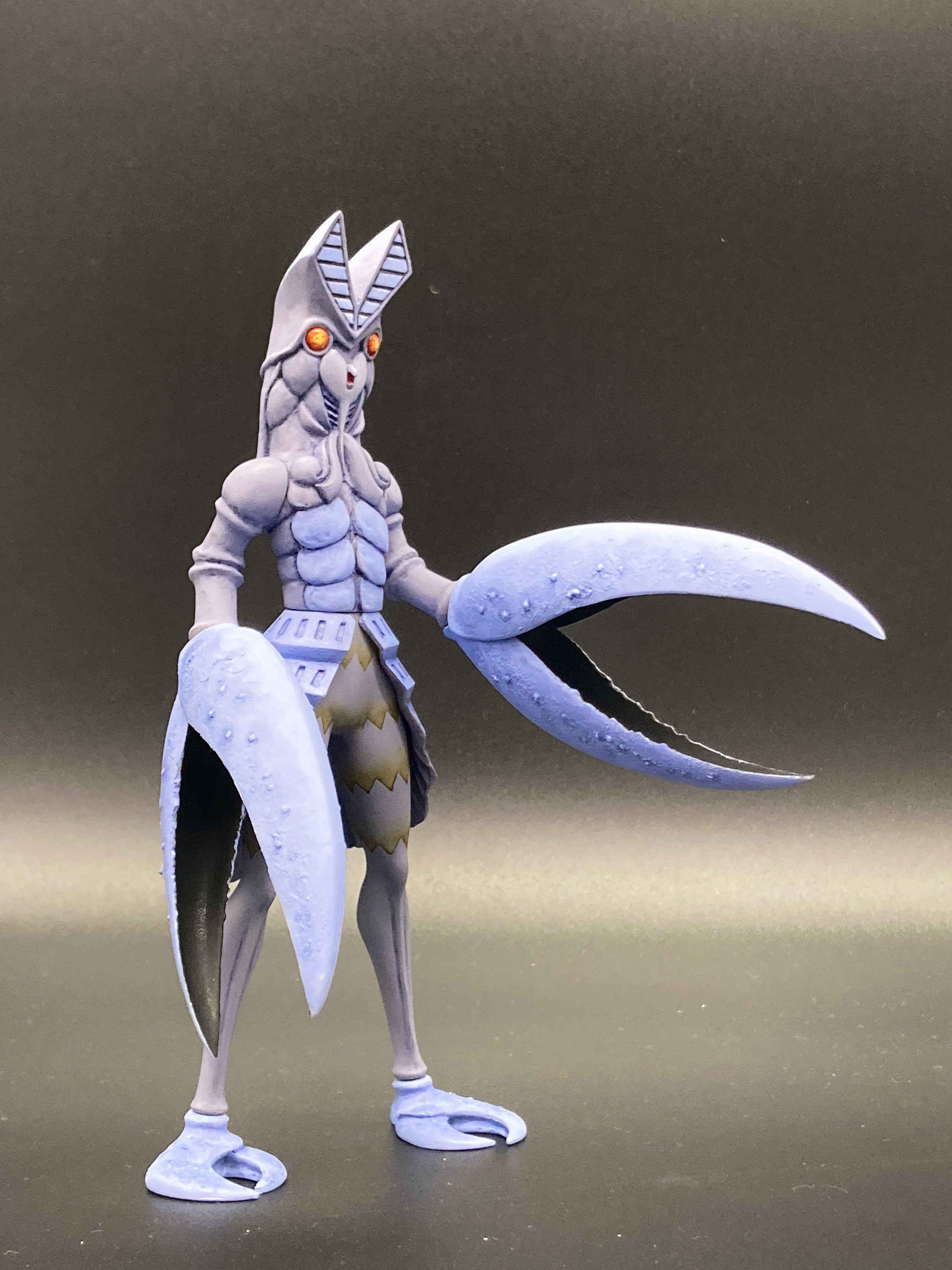 【40Cm】ウルトラマン バルタン星人 塗装済み フィギュア ガレージキット 有名造形師制作ガレージキットの完成品商品化をコンセプトとした
