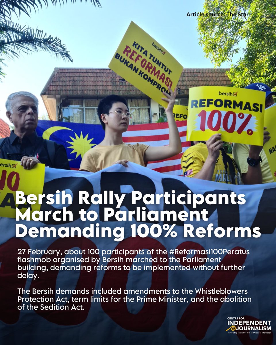 FOEwatch 26 February - 3 March 2024

#bersih #censorship #mcmc #fakenews #tiktok #mediacouncil #palestinerally #pppa #seditionact1948 #communicationsandmultimediaact