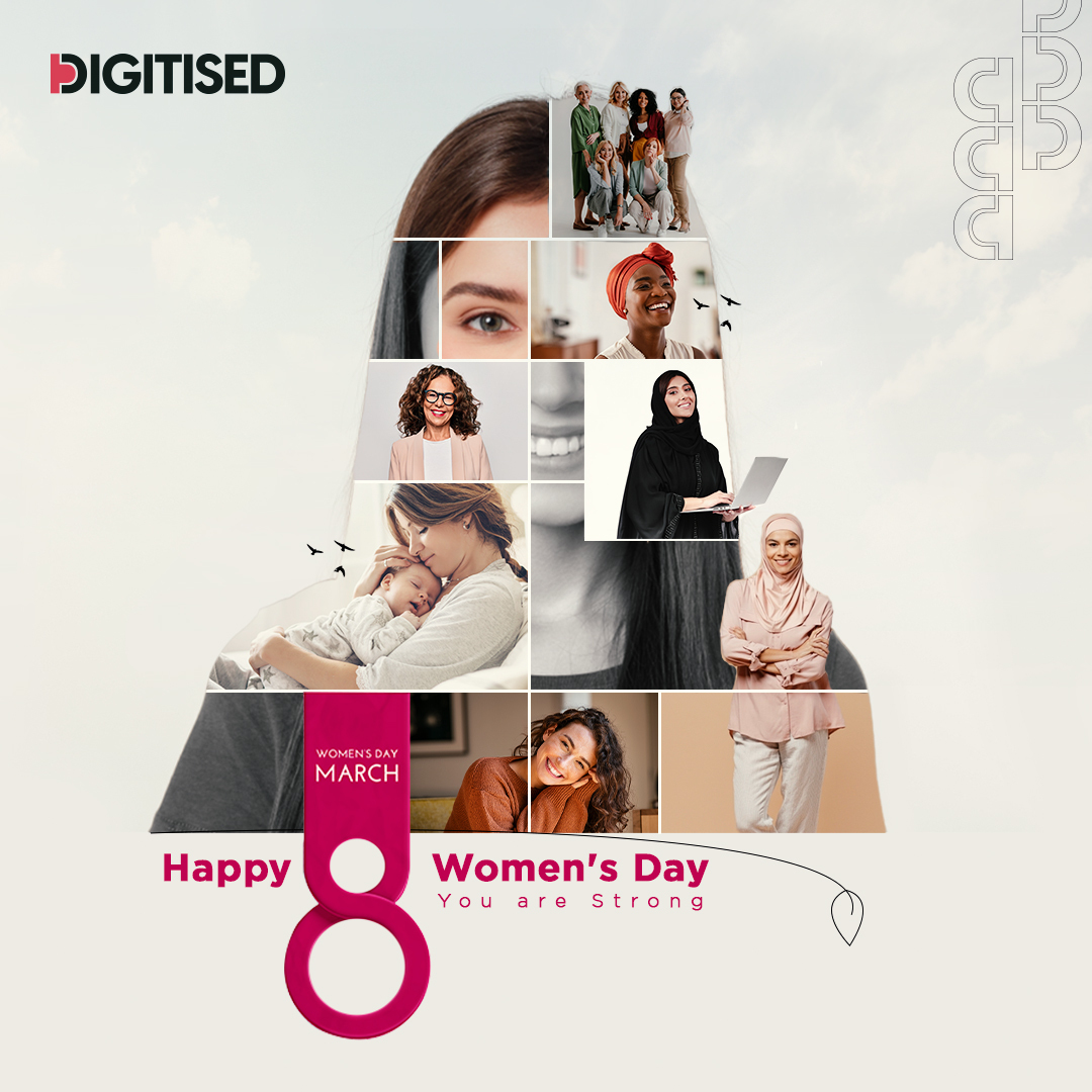 𝗛𝗮𝗽𝗽𝘆 𝗜𝗻𝘁𝗲𝗿𝗻𝗮𝘁𝗶𝗼𝗻𝗮𝗹 𝗪𝗼𝗺𝗲𝗻'𝘀 𝗗𝗮𝘆 𝟮𝟬𝟮𝟰

#DIGITISED #InternationalWomensDay2024