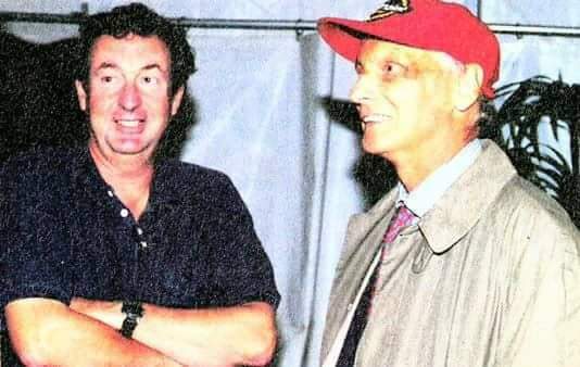 CFloydstock's tweet photo. Bom Dia, Confraria!!!

Nick Mason e o saudoso Nikki Lauda.

#nickmason #pinkfloyd  #bluesrock #rock #progrock #music #rockandroll #classicrock #confrariafloydstock #musica #nikkilauda #f1 #formula1 #automobilismo https://t.co/tZaY3aiAgH