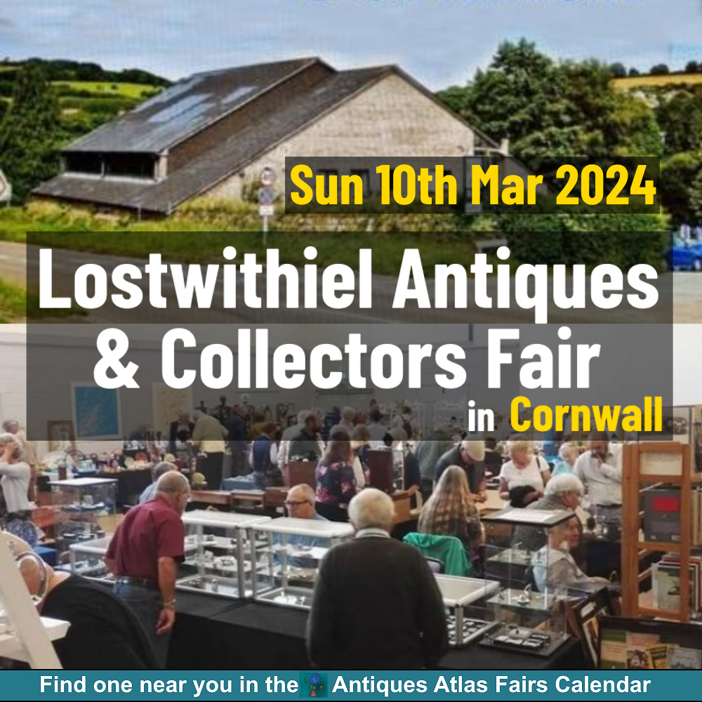 10th March Lostwithiel Antiques & Collectors Fair antiques-atlas.com/antique_fair/l… In #Cornwall 2nd Sunday Every Month. Antique Fairs Cornwall (Afc Fairs) @AFCFairs #antiquefairscornwall #lostwithiel #antiquefair #collectorsfair #antiques