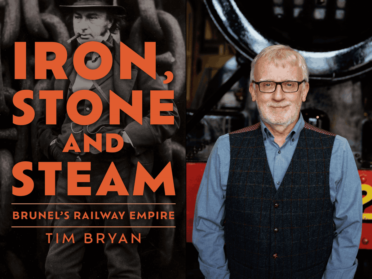 🚂 #OTD in 1833 Brunel was appointed Great Western Railway’s Chief Engineer. His involvement paved the way for faster, smoother & more efficient travel. Want to learn more? Celebrate #WorldBookDay with 'Iron, Stone and Steam' by Tim Bryan. 📚 ssgreatbritain.org/iron-stone-and…