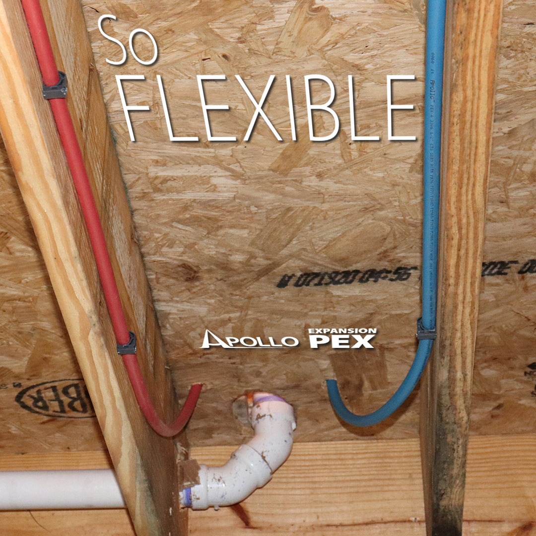 ApolloByTMG's tweet image. Apollo Expansion PEX-A Pipe – Freeze resistant, flexible, available from ½ in. to 2 in. diameters and 5 ft. up to 1,000 ft. lengths. #ApolloPEX #PEXA #MosackGroup